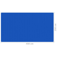 Miniatyr av produktbild för Tältmatta 250x450 cm blå