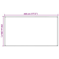 Produktbild för Tältmatta 250x450 cm blå