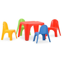 Miniatyr av produktbild för Bord och stolar för barn PP