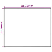 Produktbild för Tältmatta 400x500 cm antracit