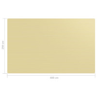 Produktbild för Tältmatta 250x400 cm beige