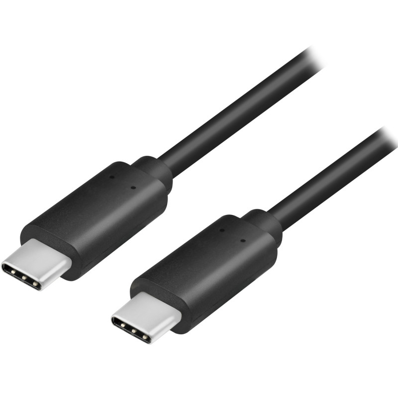 Produktbild för USB-C - USB-C USB 3.2 Gen2 4K/60Hz 100W 1m