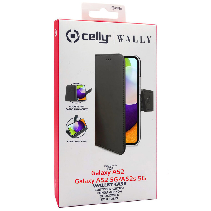 Produktbild för Wallet Case Galaxy A52 / A52 5G / A52s 5G Sv