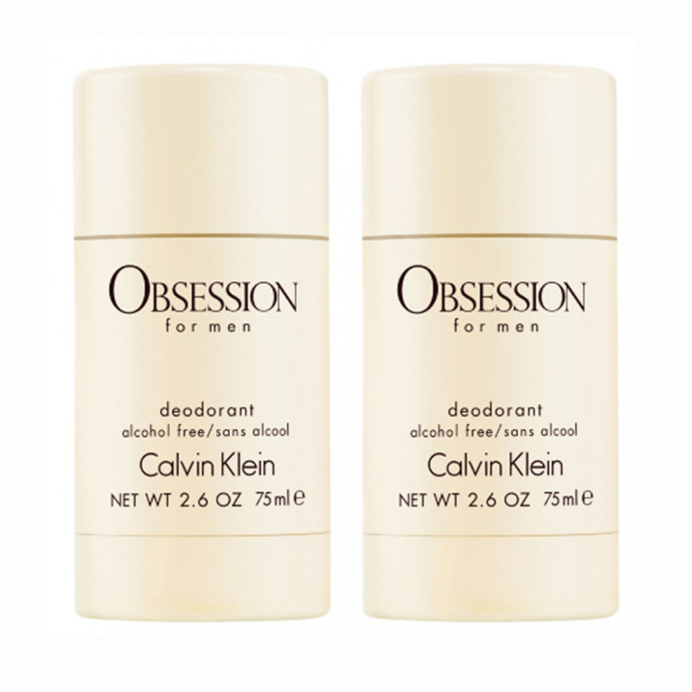 Produktbild för 2-pack Calvin Klein Obsession For Men Deostick 75ml