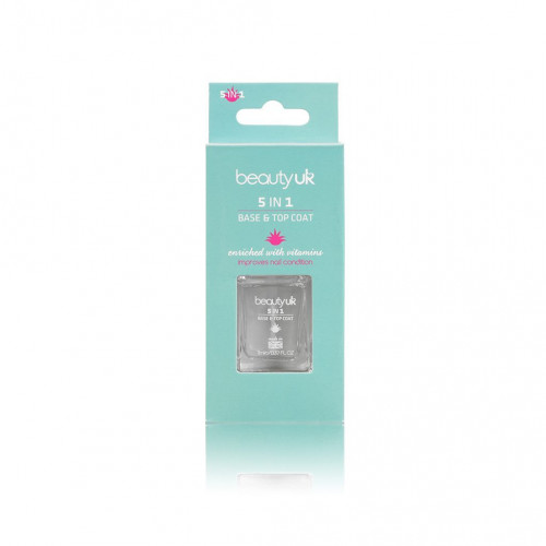 BeautyUK Beauty UK 5 In 1 Base & Top Coat