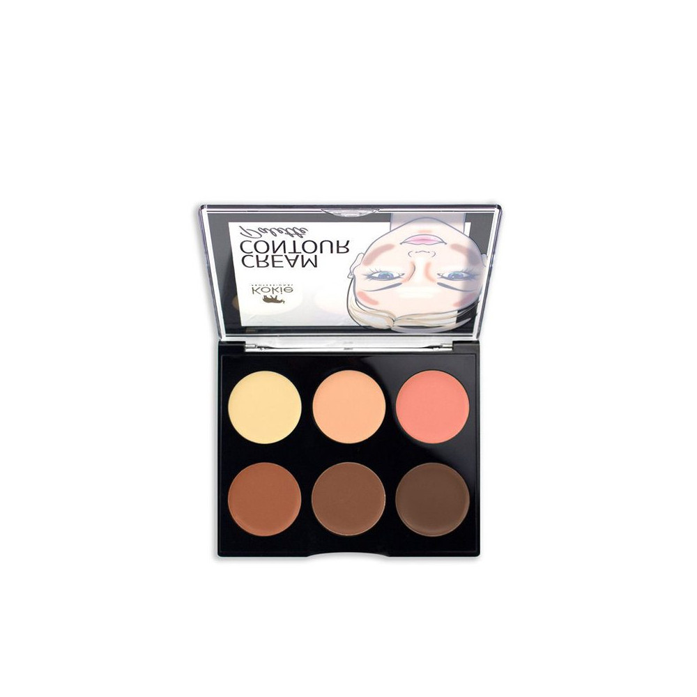 Produktbild för Kokie Cream Contour Palette - Deep/Dark