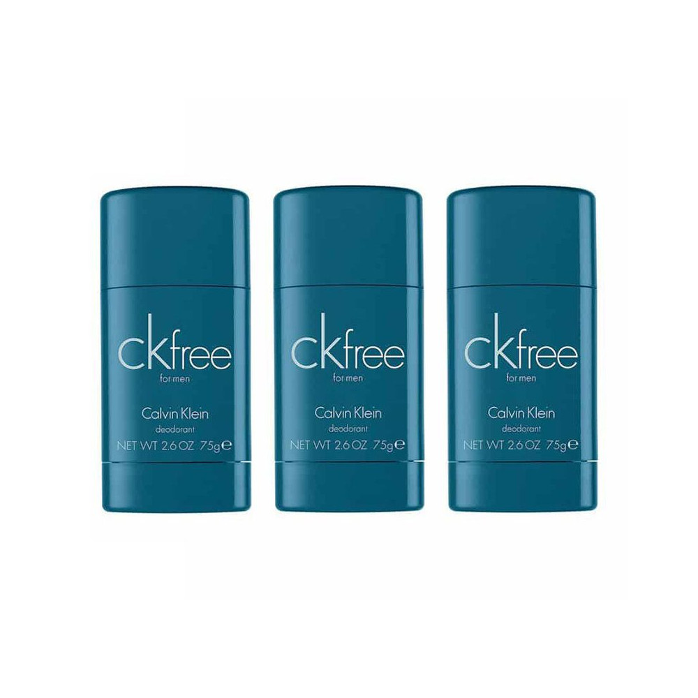 Produktbild för 3-pack Calvin Klein CK Free Deostick 75ml