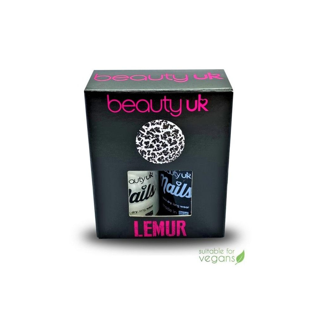 Produktbild för Beauty UK Nails Wild Things - Lemur 2x11ml