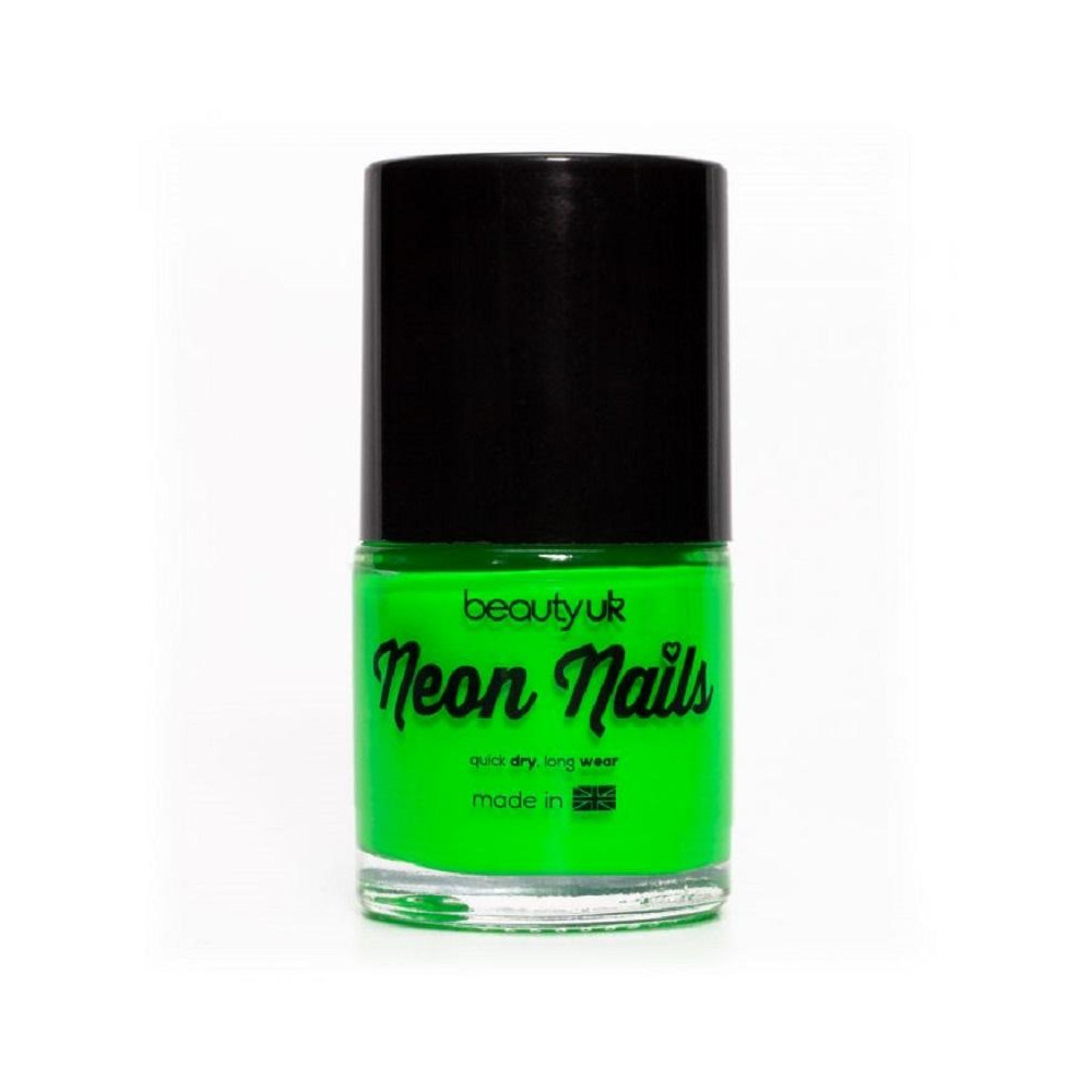 Produktbild för Beauty UK Neon Nail Polish - Green