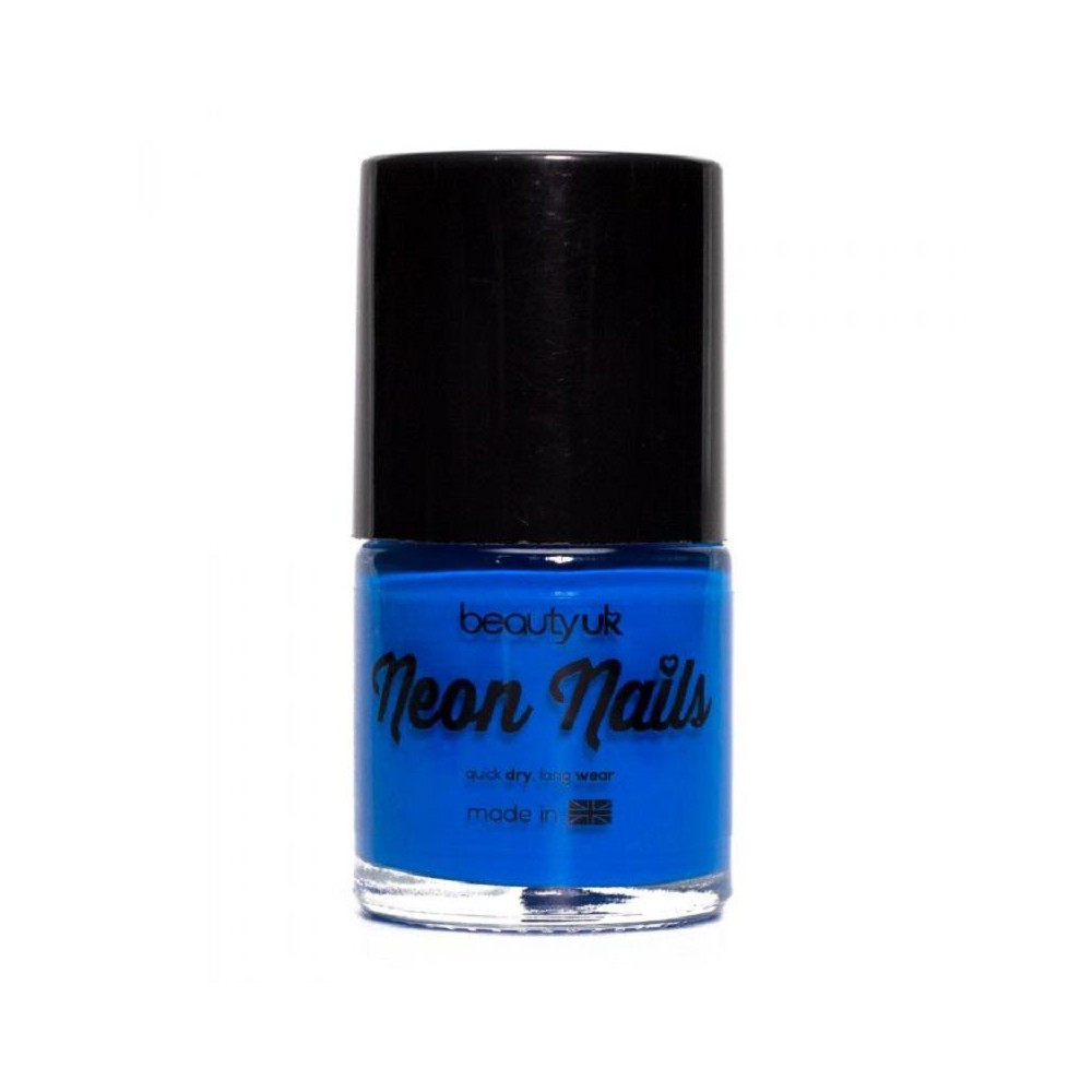 Produktbild för Beauty UK Neon Nail Polish - Blue