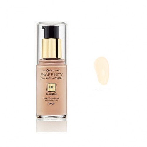 Max Factor Facefinity 3 In 1 Foundation 33 Crystal Beige