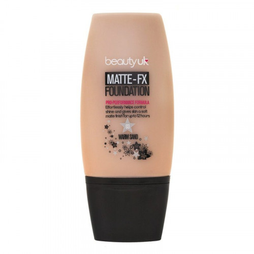 BeautyUK Beauty UK Matte FX Foundation - No.3 Warm Sand