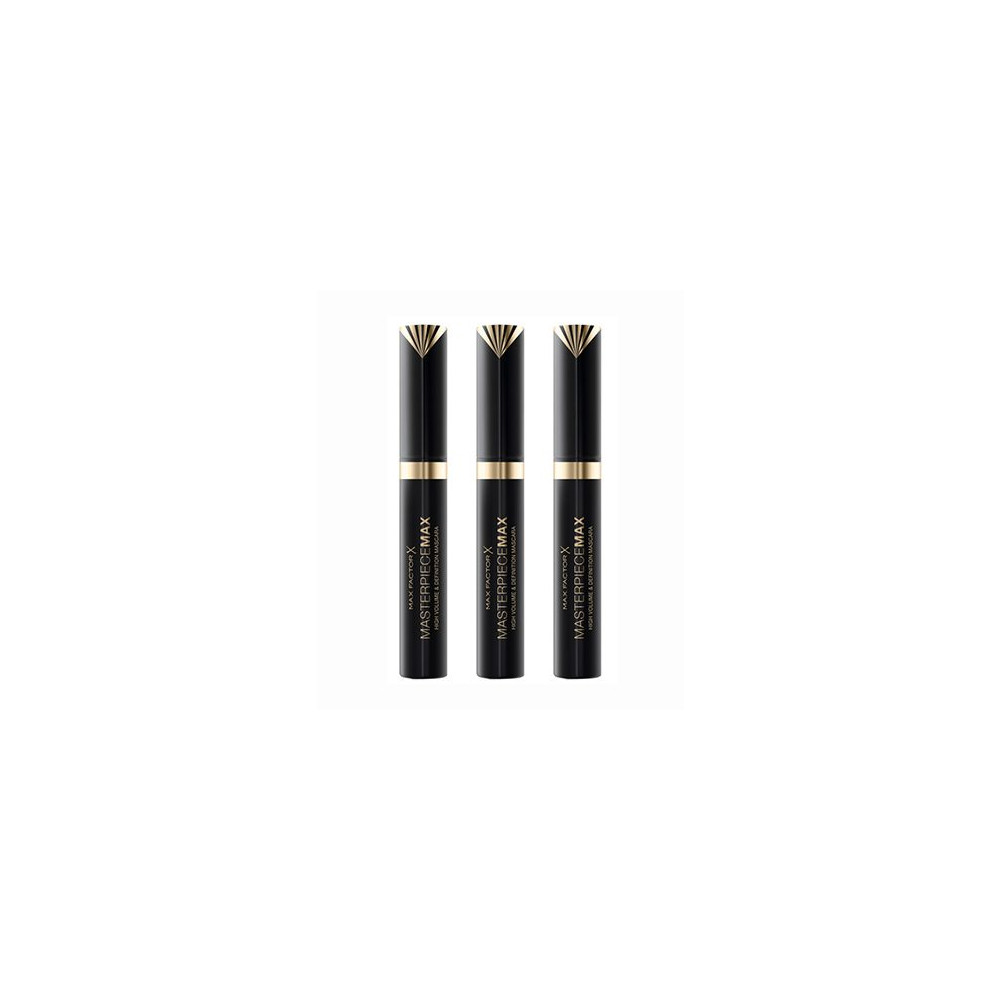 Produktbild för 3-pack Max Factor Masterpiece Max Mascara Black 7,2ml