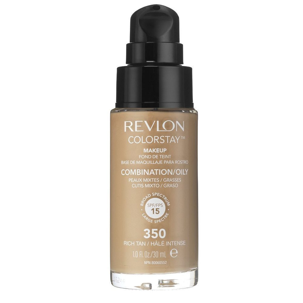 Produktbild för Colorstay Makeup Combination/Oily Skin - 350 Rich Tan 30ml
