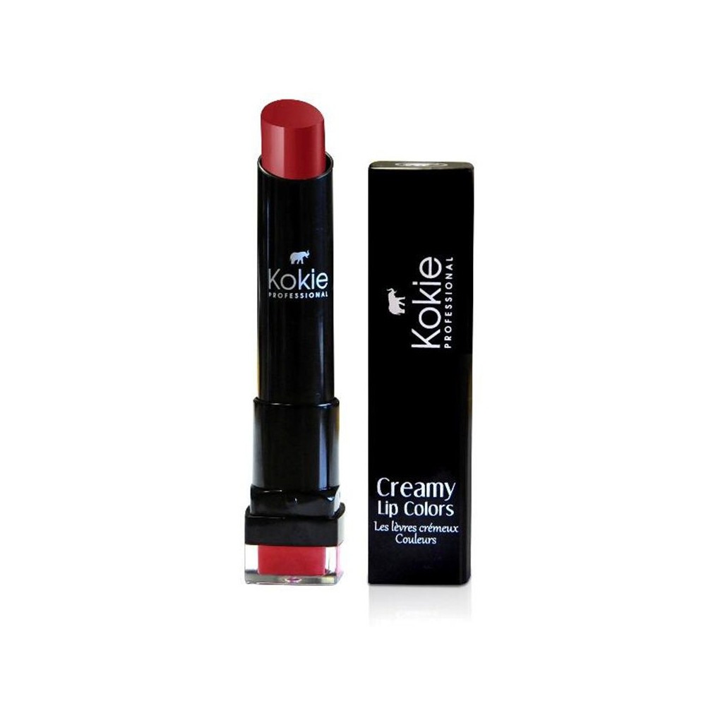 Produktbild för Kokie Creamy Lip Color Lipstick - Kokie Red