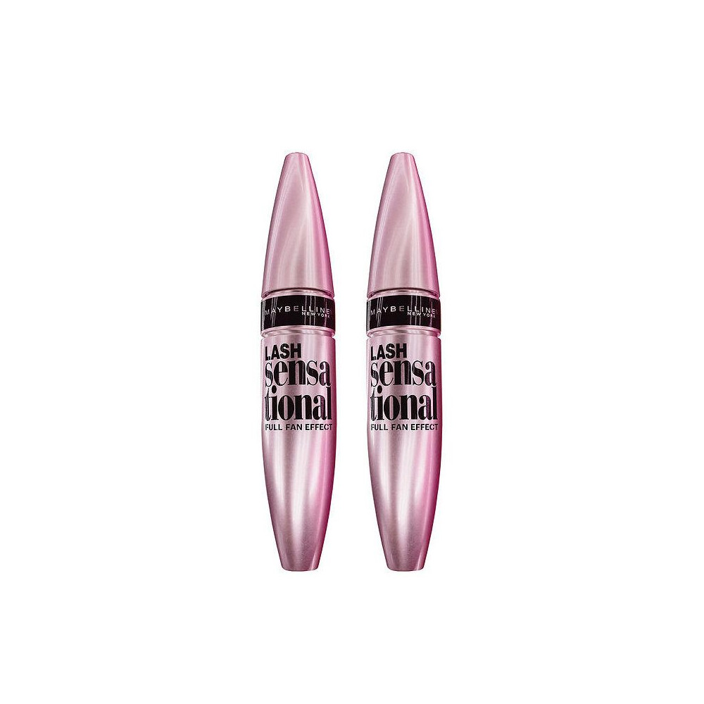Produktbild för 2-pack Maybelline Lash Sensational Mascara Black 9,5ml