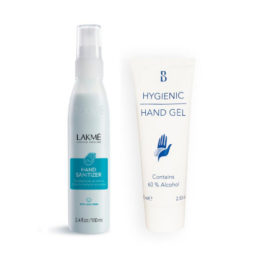 Cleansing Hand Gel With Alcohol 2-pack Handsprit Mix 100ml + 75ml