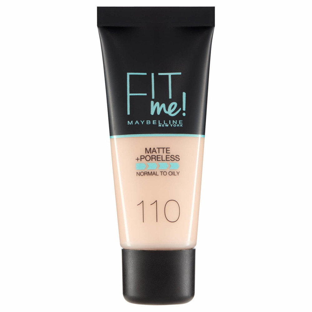 Produktbild för Fit Me Matte + Poreless Foundation - 110 Porcelain