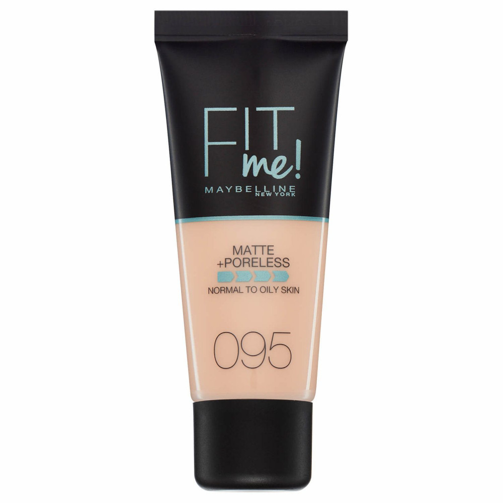 Produktbild för Fit Me Matte + Poreless Foundation - 095 Fair Porcelain