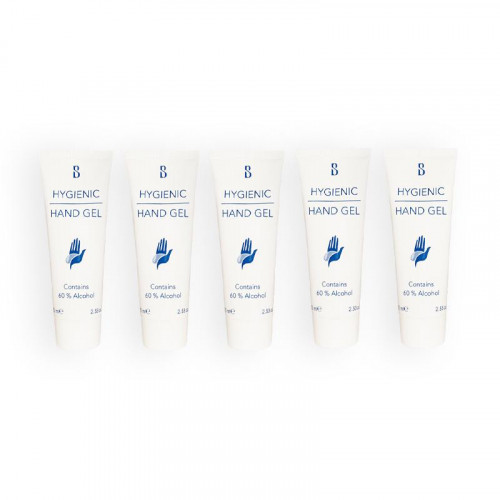 Cleansing Hand Gel With Alcohol 5-pack Brilliant Smile Hygienic Hand Gel With Alcohol 75ml