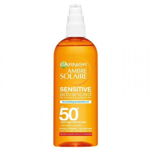 Garnier Ambre Solaire Sensitive Advanced Nourishing Protective Oil SPF50+ 150ml