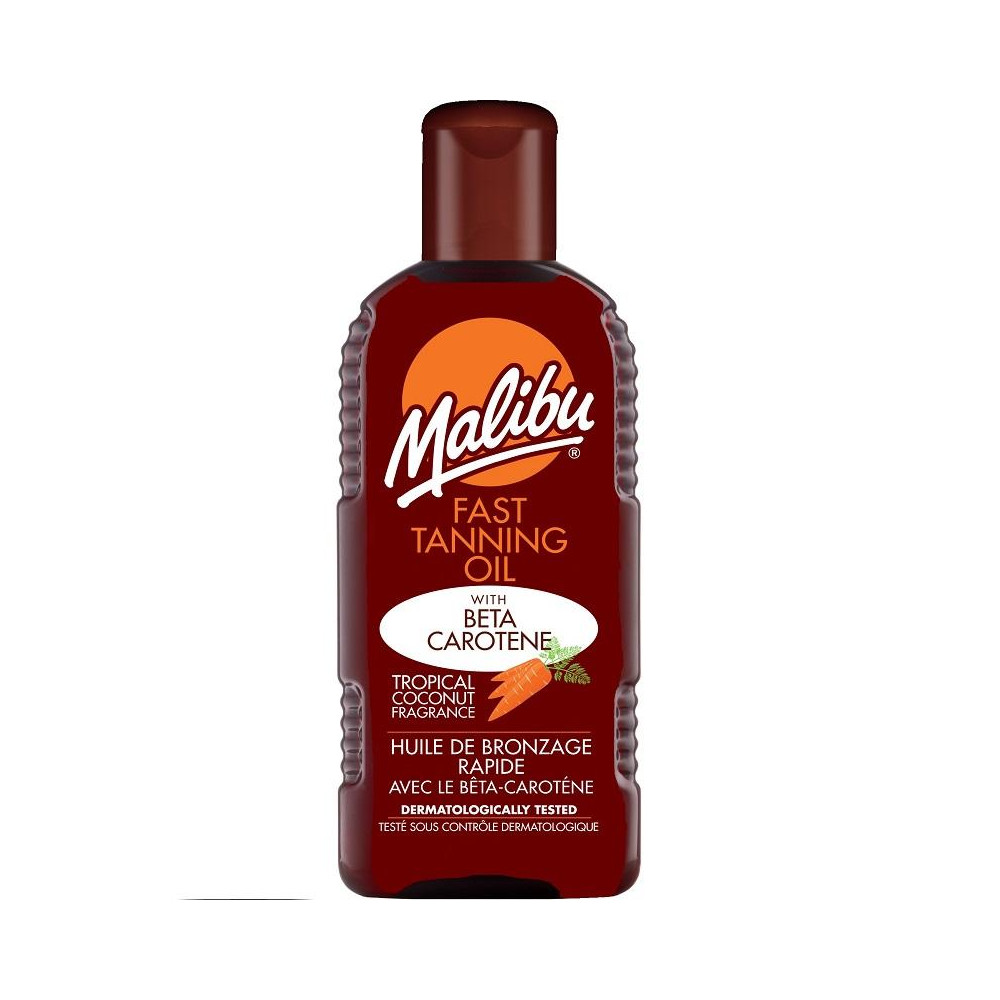 Produktbild för Fast Tanning Oil with Beta Carotene 200ml
