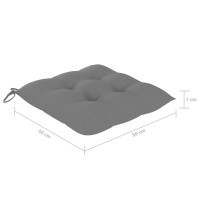 Produktbild för Trädgårdsstolar med dynor 8 st massivt akaciaträ