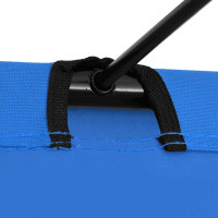 Produktbild för Campingsäng 180x60x19 cm oxfordtyg och stål blå