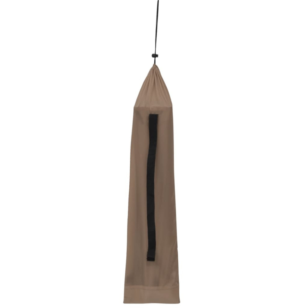 Produktbild för Campingsängar 2 st 180x60x19 cm oxfordtyg och stål taupe