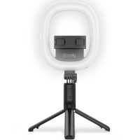 Miniatyr av produktbild för CLICKRINGBT Ringlampa med Tripod/Selfiestick