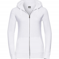 Russell Ladie's Authentic Zipped Hood White