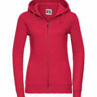Russell Ladie's Authentic Zipped Hood Fuchsia