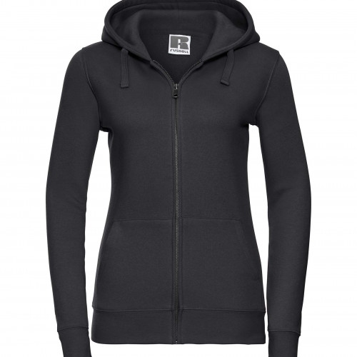 Russell Ladie's Authentic Zipped Hood Black
