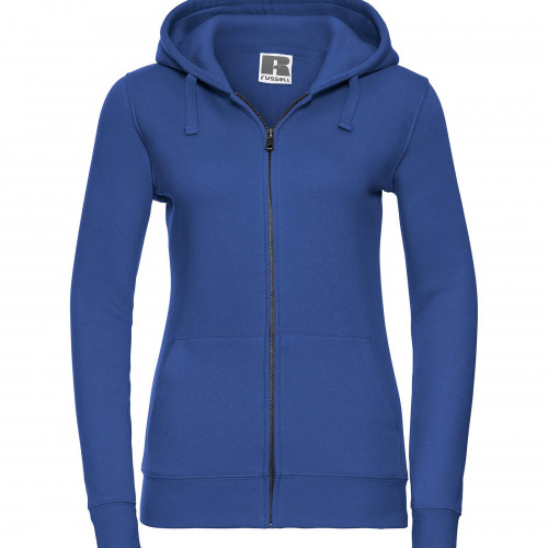 Russell Ladie's Authentic Zipped Hood Bright Royal
