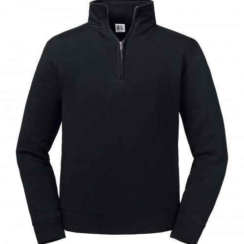 Russell Authentic 1/4 Zip Sweat Black