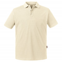 Russell Men's Pure Organic Polo Natural