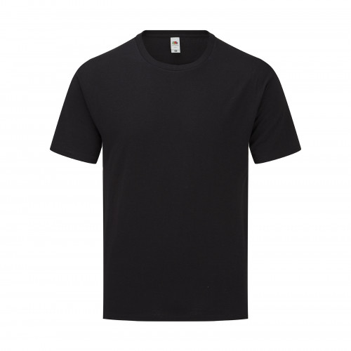 Fruit of the Loom Iconic 165 Classic T Black