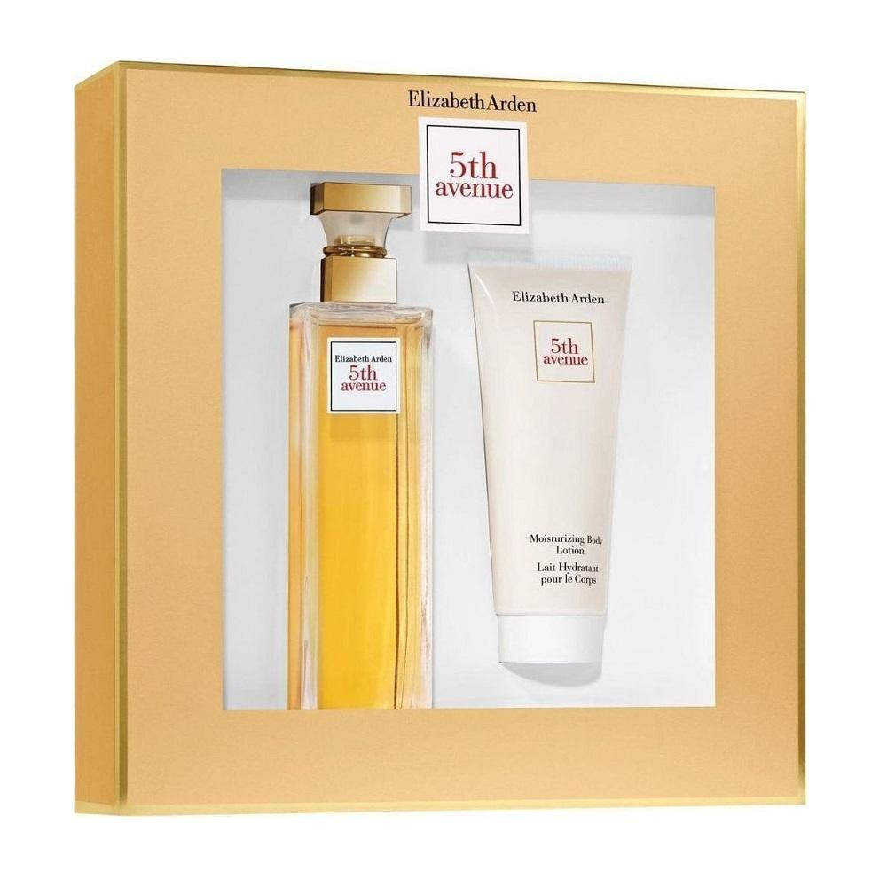 Produktbild för Giftset Elizabeth Arden 5th Avenue Edp 125ml + Body Lotion 100ml