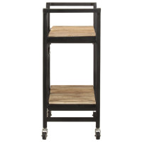 Produktbild för Köksvagn 87x36x81 cm massivt mangoträ