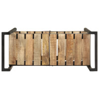 Produktbild för Köksvagn 87x36x81 cm massivt mangoträ