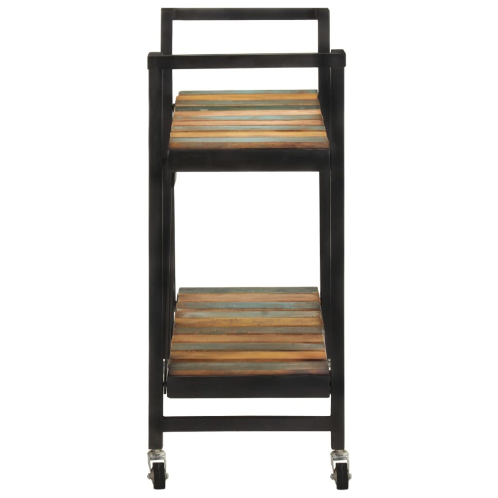 Produktbild för Köksvagn 87x36x81 cm massivt återvunnet trä