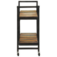 Produktbild för Köksvagn 87x36x81 cm massivt återvunnet trä