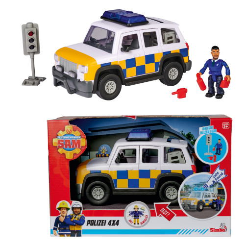 Brandman Sam Sam Police Car incl. Figurine
