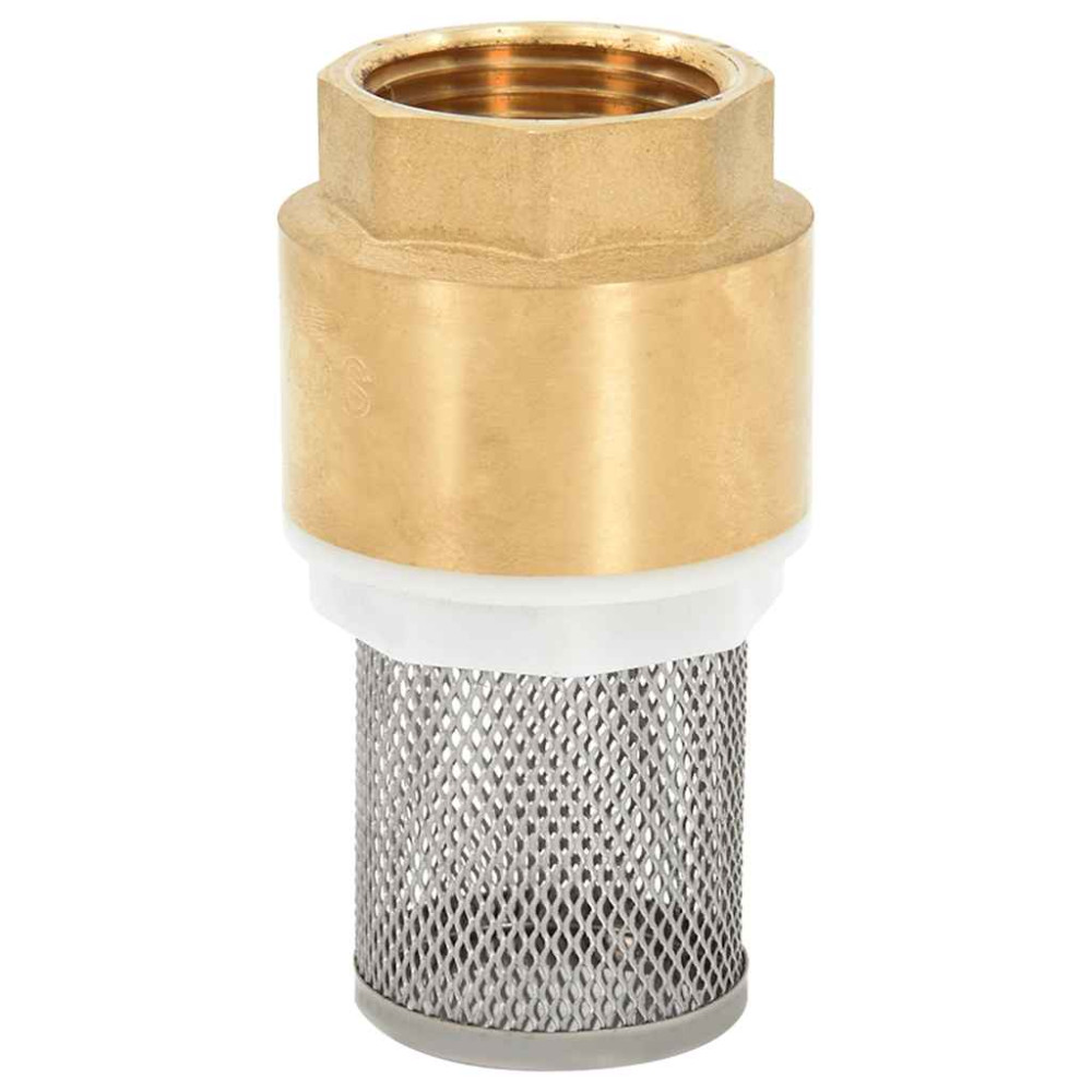 Produktbild för Sugslang med kopplingar mässing grön 1,1" 10 m PVC