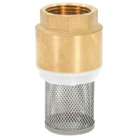 Produktbild för Sugslang med kopplingar mässing grön 1,1" 20 m PVC
