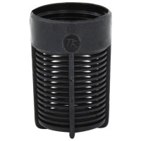 Produktbild för Sugslang med kopplingar mässing grön 1" 7 m PVC