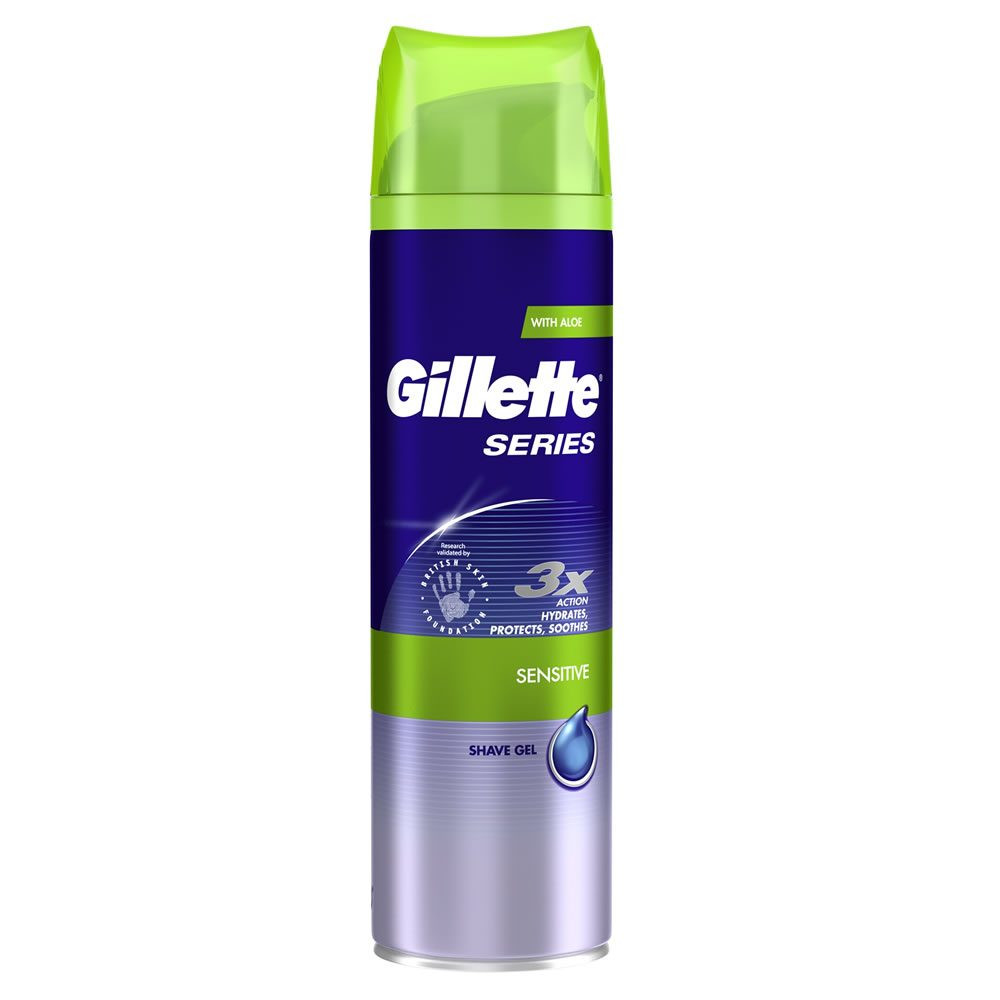 Produktbild för Series Sensitive Skin Shave Gel 200ml