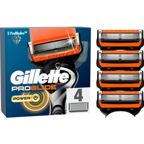 Gillette Gillette Proglide Power rakblad 4-pack