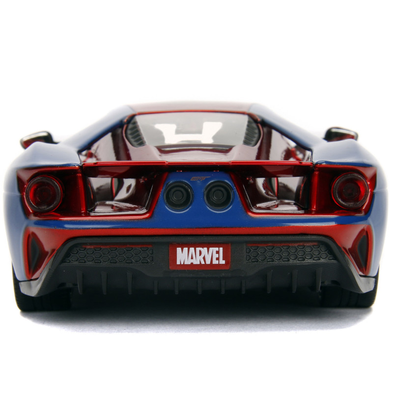Produktbild för Marvel Spiderman 2017 Ford GT 1:24