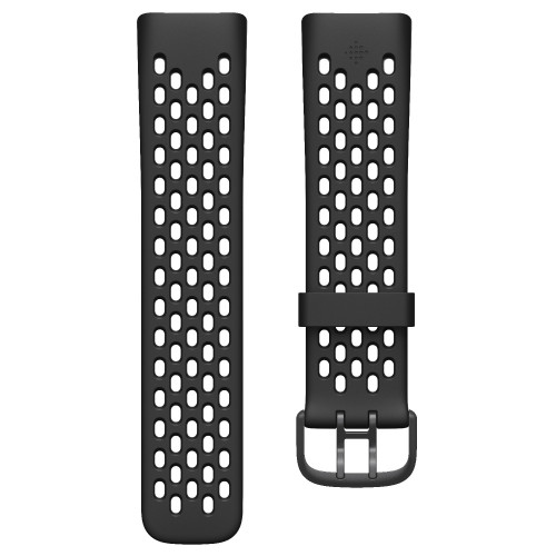 Fitbit Charge 5/6 Sport Band Black (L)